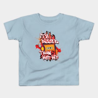 Hop Hip Design Lyrics And Best Background Kids T-Shirt